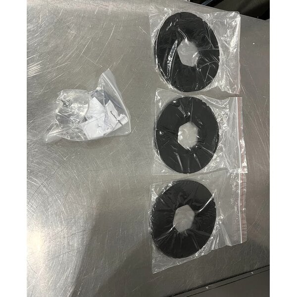 Scratch and Dent KleanTake by ServSense Stainless Steel Countertop 8-44 oz. Cup Dispenser Cabinet - 3 Slots