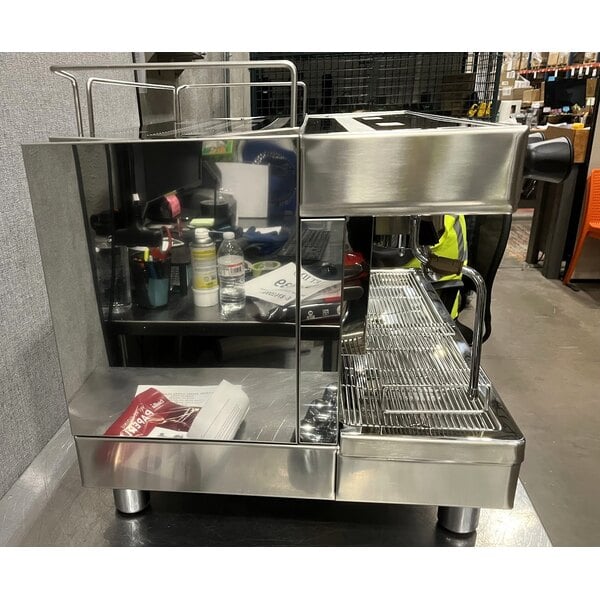 Scratch and Dent Estella Caffe ECEM2 Two Group Automatic Espresso Machine - 220-240V