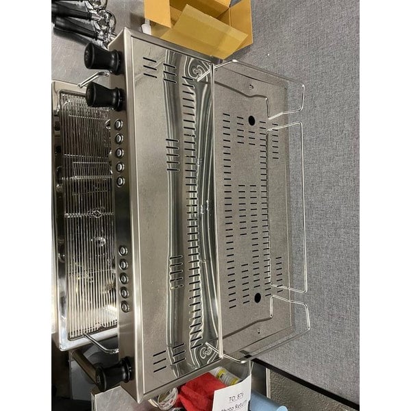 Scratch and Dent Estella Caffe ECEM2 Two Group Automatic Espresso Machine - 220-240V