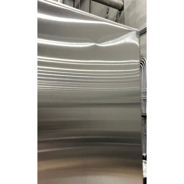 Scratch and Dent Avantco SS-3R-HC 81 5/16" Stainless Steel Solid Door Reach-In Refrigerator