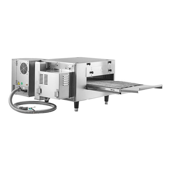 Scratch and Dent Cooking Performance Group Countertop Ventless Impinger Electric Conveyor Oven with 50" Belt - 208V, 1 Phase, 6700W