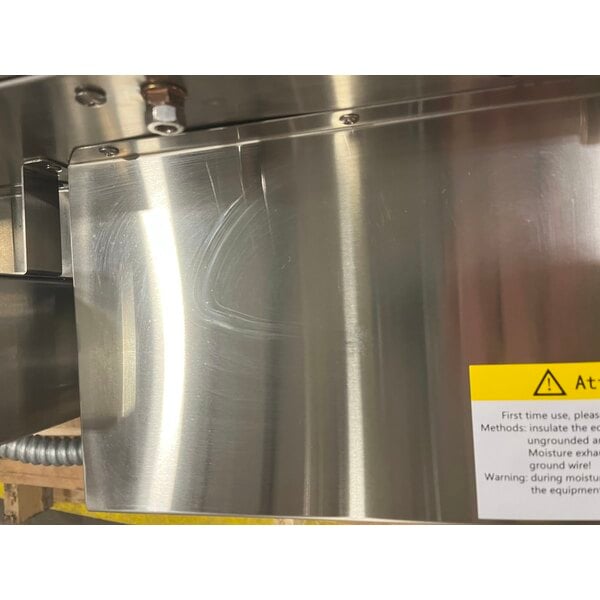 Scratch and Dent Cooking Performance Group Countertop Ventless Impinger Electric Conveyor Oven with 50" Belt - 208V, 1 Phase, 6700W