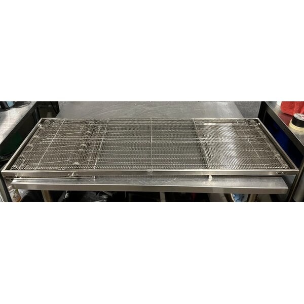 Scratch and Dent Cooking Performance Group Countertop Ventless Impinger Electric Conveyor Oven with 50" Belt - 208V, 1 Phase, 6700W