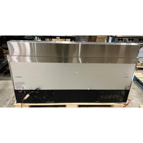 Scratch and Dent Avantco APT-71-HC 70" 3 Door Refrigerated Sandwich Prep Table