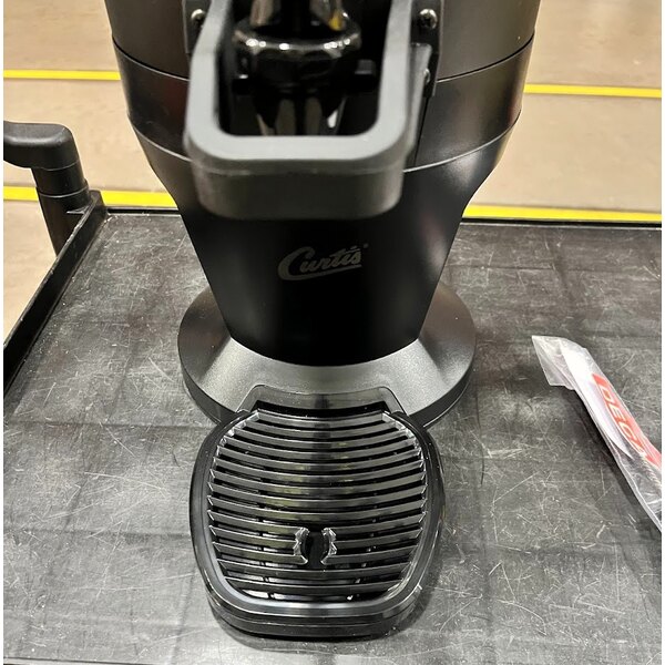 Scratch and Dent Curtis TFT15G FreshTrac 1.5 Gallon Thermal Stainless Steel Coffee Server with Base and Brew Through Lid