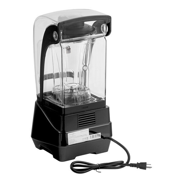 Scratch and Dent AvaMix Apex HBX2000 64 oz. 3 1/2 hp Programmable Commercial Blender with Touchpad and Sound Enclosure - 120V