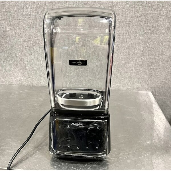 Scratch and Dent AvaMix Apex HBX2000 64 oz. 3 1/2 hp Programmable Commercial Blender with Touchpad and Sound Enclosure - 120V