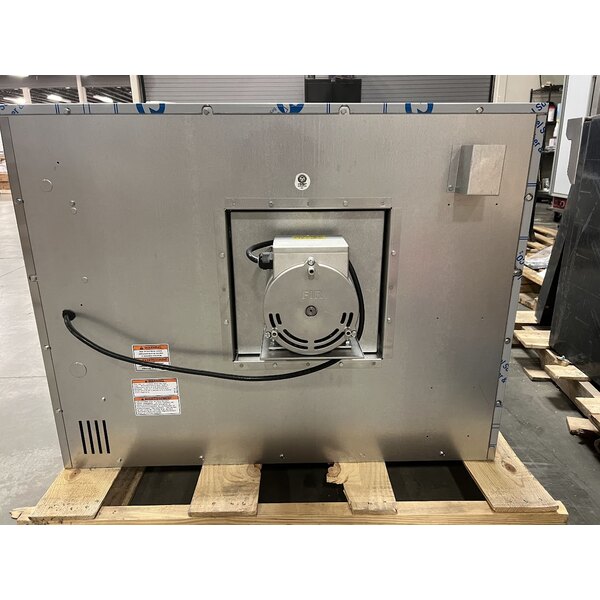 Scratch and Dent Vulcan VC5ED-12D1 240/3 Single Deck Full Size Electric Convection Oven With Legs - 240V, Field Convertible, 12 kW