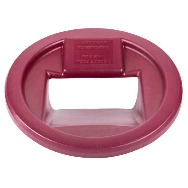 Scratch and Dent San Jamar KA3244 KatchAll Magnetic Flatware Retriever 32 and 44 Gallon Trash Can Lid