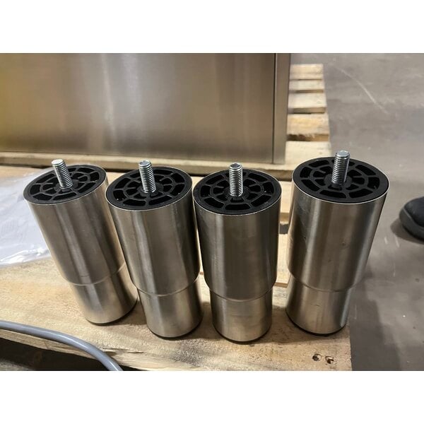 Scratch and Dent Avantco Ice Diamond EBIN50030 30" Stainless Steel Ice Storage Bin - 500 lb.