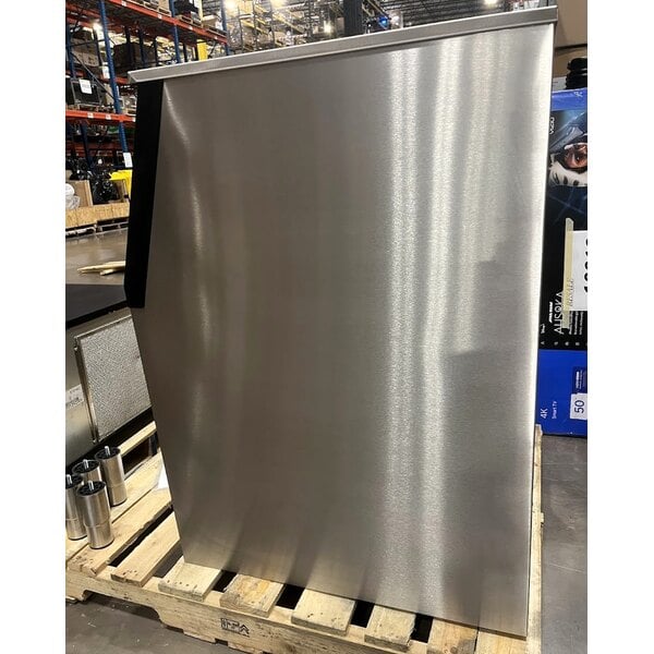 Scratch and Dent Avantco Ice Diamond EBIN50030 30" Stainless Steel Ice Storage Bin - 500 lb.
