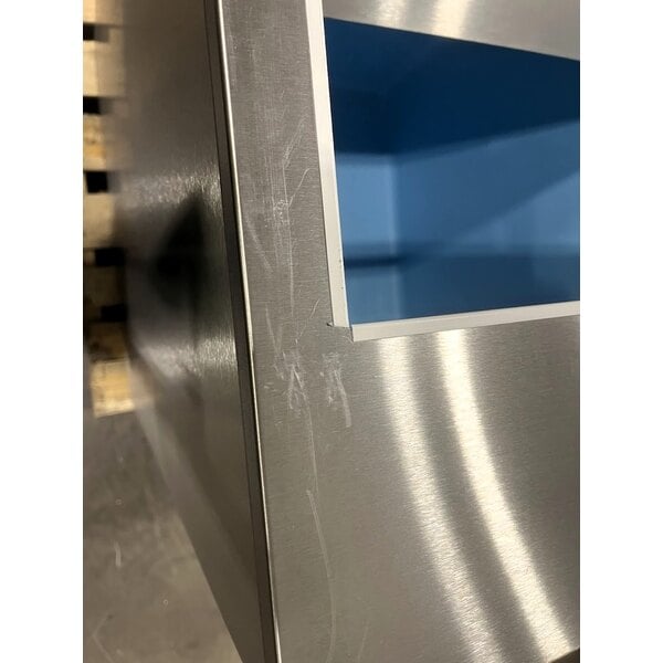 Scratch and Dent Avantco Ice Diamond EBIN50030 30" Stainless Steel Ice Storage Bin - 500 lb.