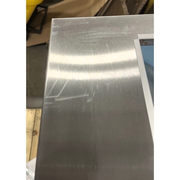 Scratch and Dent Avantco Ice Diamond EBIN50030 30" Stainless Steel Ice Storage Bin - 500 lb.