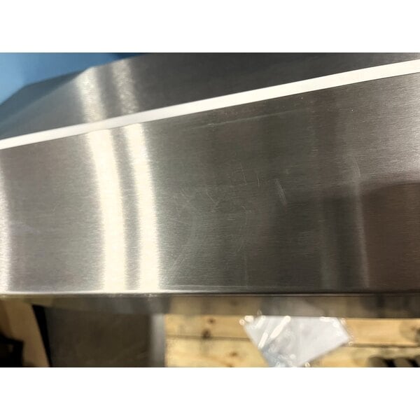 Scratch and Dent Avantco Ice Diamond EBIN50030 30" Stainless Steel Ice Storage Bin - 500 lb.