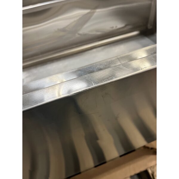 Scratch and Dent Regency 21" x 30" Underbar Ice Bin with 10 Circuit Post-Mix Cold Plate and Bottle Holders - 65 lb.