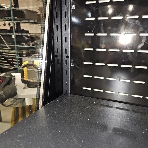 Scratch and Dent Avantco BMAC-26HC 28" Black Vertical Air Curtain Merchandiser - 115V