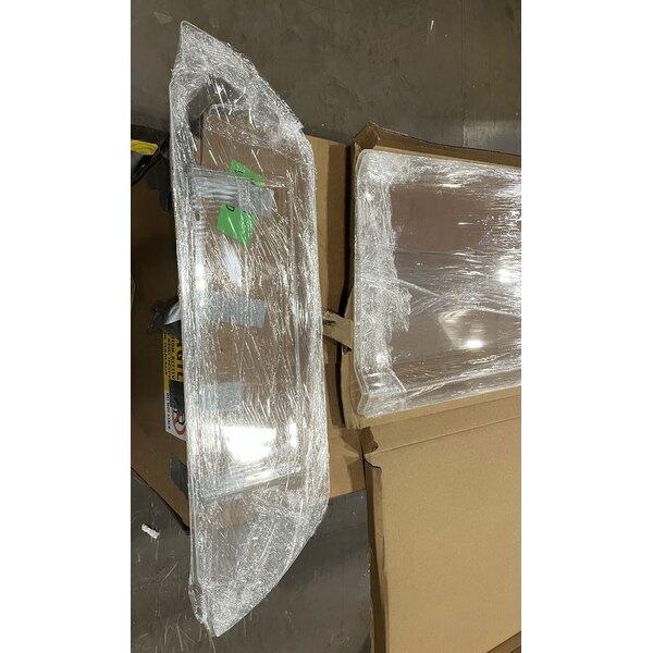 Scratch and Dent Carlisle 660803 Black 6' "Six Star" Open Base Portable Youth Food / Salad Bar