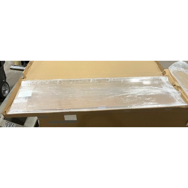 Scratch and Dent Carlisle 660803 Black 6' "Six Star" Open Base Portable Youth Food / Salad Bar