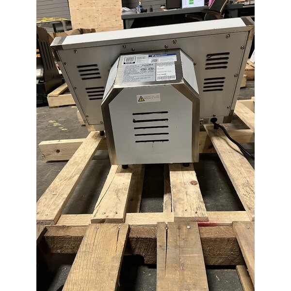 Scratch and Dent Estella EDS18S 18" Countertop One Stage Dough Sheeter - 120V, 1/2 HP