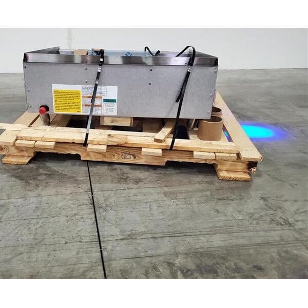 Scratch and Dent Vulcan MSA36-101 36" Countertop Natural Gas Griddle with Snap Action Thermostatic Controls - 81,000 BTU