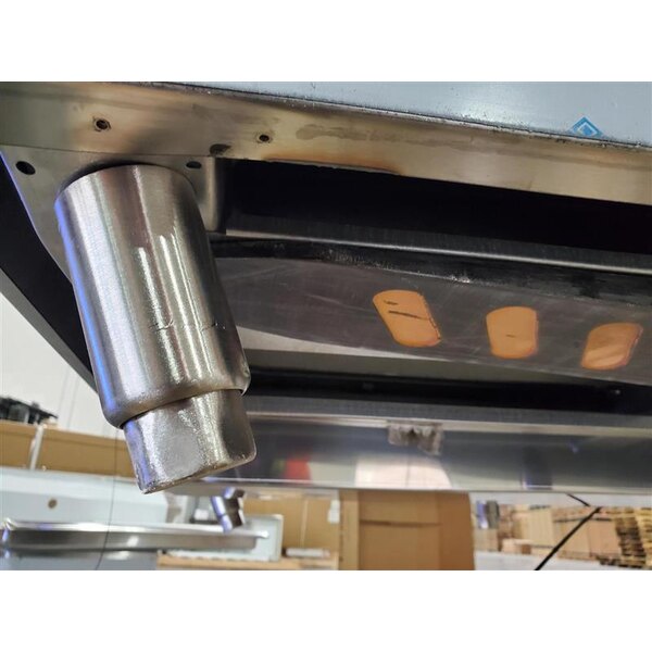 Scratch and Dent Vulcan MSA36-101 36" Countertop Natural Gas Griddle with Snap Action Thermostatic Controls - 81,000 BTU