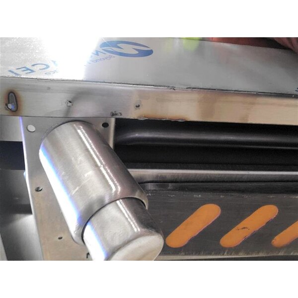 Scratch and Dent Vulcan MSA36-101 36" Countertop Natural Gas Griddle with Snap Action Thermostatic Controls - 81,000 BTU