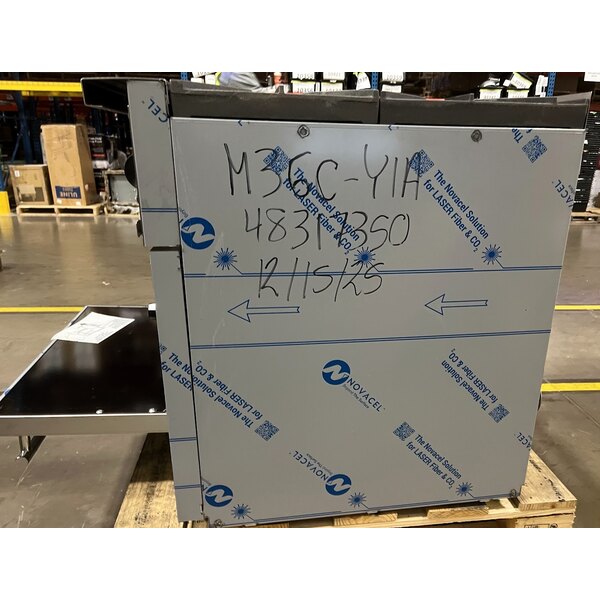 Scratch and Dent Vulcan 36C-6BN Endurance 6 Burner 36" Natural Gas Range with Convection Oven Base - 215,000 BTU