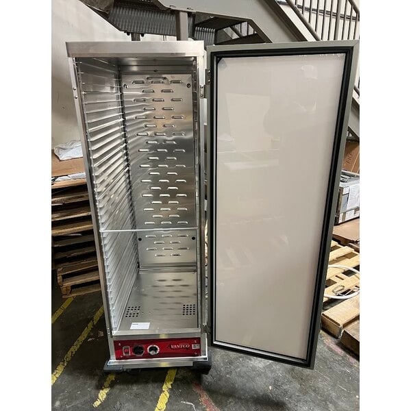 Scratch and Dent Avantco HEAT-1836I Full Size Insulated Heated Holding Cabinet with Clear Door - 120V