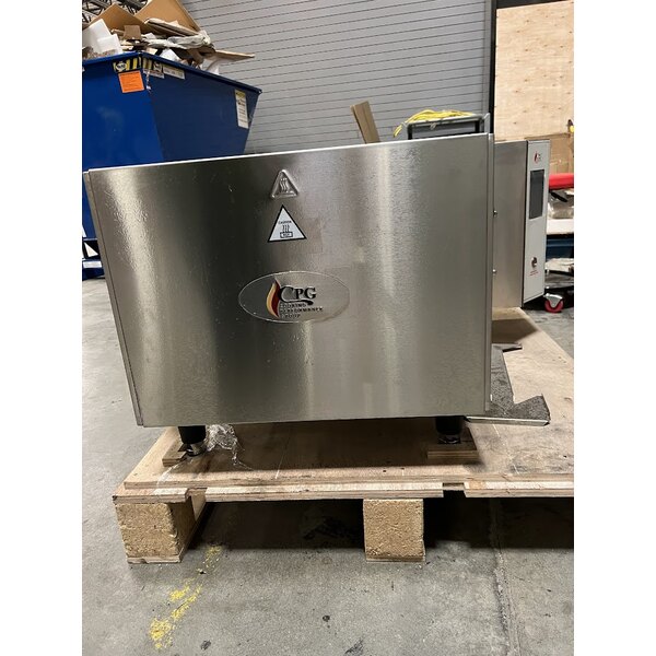 Scratch and Dent Cooking Performance Group ICOE-32-D Countertop Impinger Electric Conveyor Oven with 32" Belt - 240V, 1 Phase, 6700W