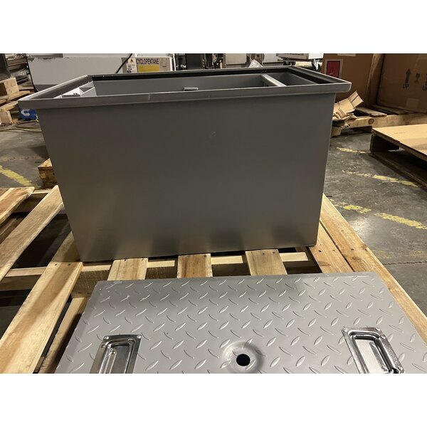 Scratch and Dent Regency 40 lb. 20 GPM Grease Trap with 3" Non-Threaded Connections - PDI Certified