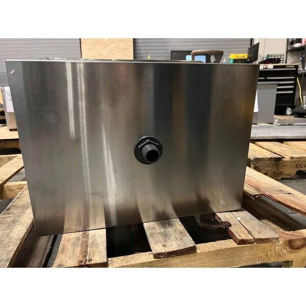 Scratch and Dent Krowne Royal Series D278 15" x 20" Stainless Steel Drop-In Ice Bin - 50 lb.