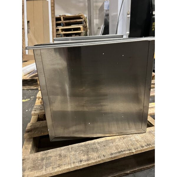 Scratch and Dent Krowne Royal Series D278 15" x 20" Stainless Steel Drop-In Ice Bin - 50 lb.