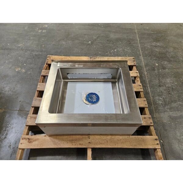 Scratch and Dent Advance Tabco 9-OP-20-EC 16" x 20" x 6" Stainless Steel Floor Mounted Mop Sink