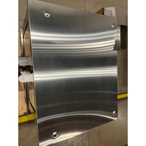 Scratch and Dent Cooking Performance Group FGC-100-N Single Deck Standard Depth Full Size Natural Gas Convection Oven with Legs - 54,000 BTU