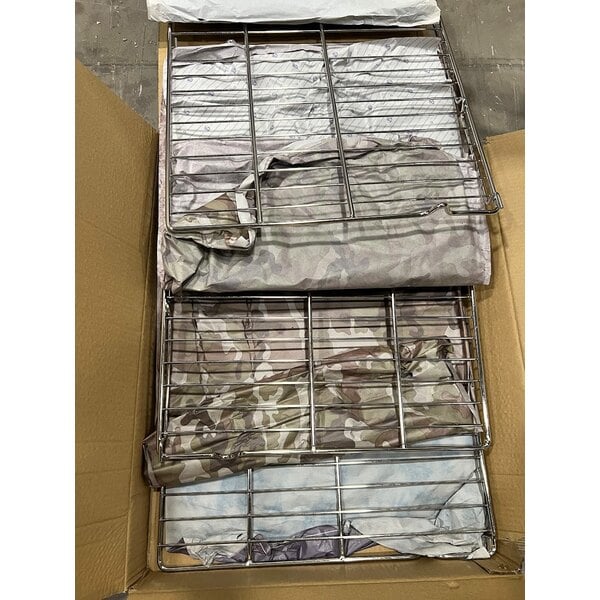 Scratch and Dent Cooking Performance Group FGC-100-N Single Deck Standard Depth Full Size Natural Gas Convection Oven with Legs - 54,000 BTU