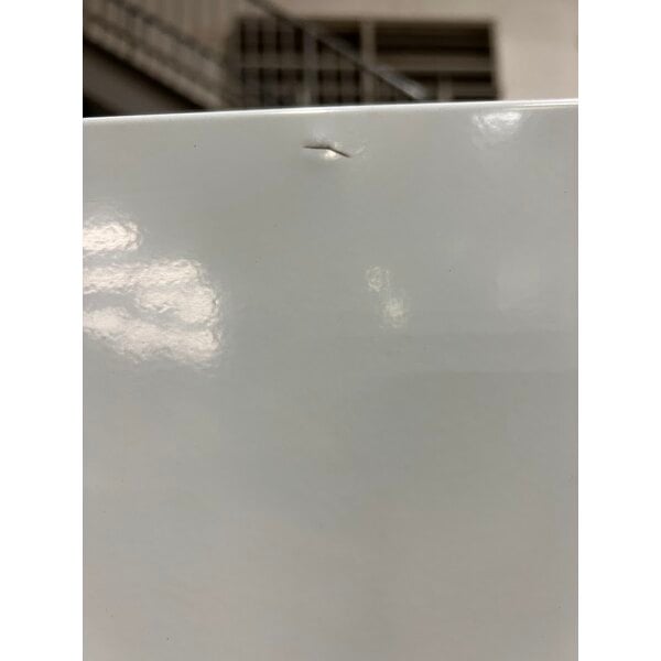 Scratch and Dent Avantco GDC-40-HC 48" White Customizable Swing Glass Door Merchandiser Refrigerator with LED Lighting