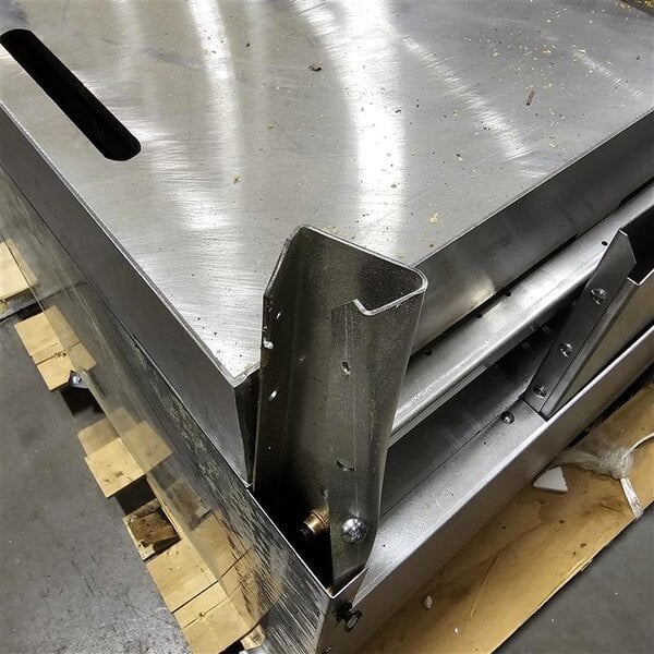 Scratch and Dent Southbend S60DD-2GR S-Series 60" Natural Gas 6-Burner Range with 24" Griddle and 2 Standard Ovens - 286,000 BTU