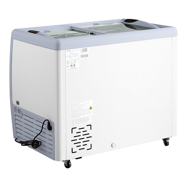 Scratch and Dent Avantco DFF9-HCL 39" Customizable Flat Top Display Ice Cream Freezer