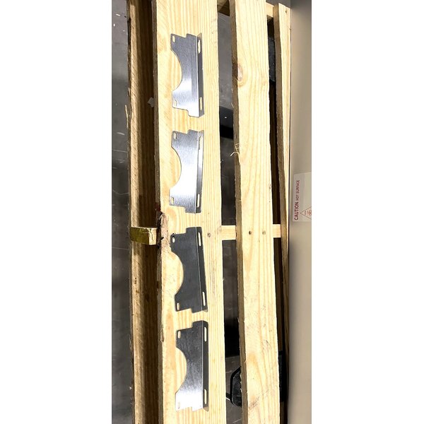 Scratch and Dent ServIt 60" Lighted Double Strip Warmer with Dual Toggle Controls - 120V, 2,400W