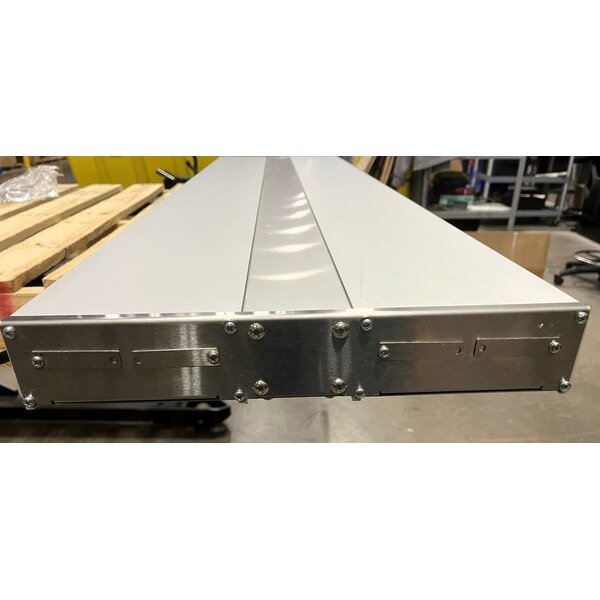 Scratch and Dent ServIt 60" Lighted Double Strip Warmer with Dual Toggle Controls - 120V, 2,400W