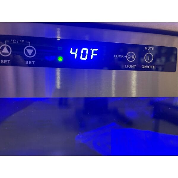 Scratch and Dent Summit Appliance STC12 12-Bottle Countertop Wine Cooler - 115V