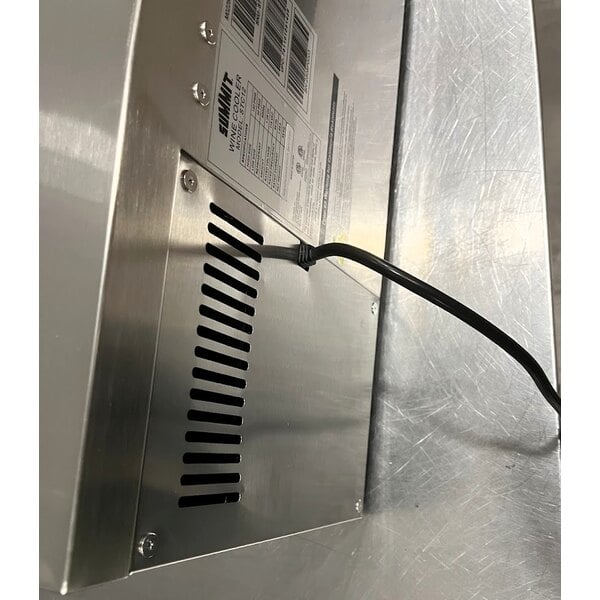 Scratch and Dent Summit Appliance STC12 12-Bottle Countertop Wine Cooler - 115V