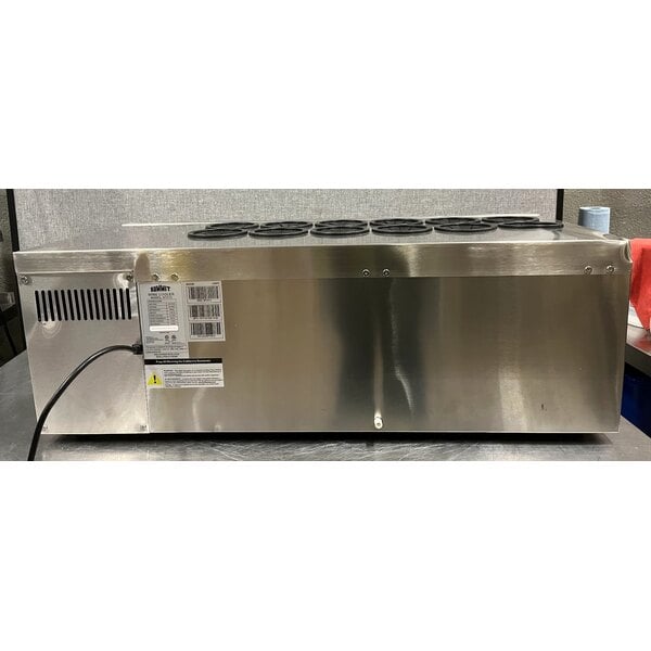Scratch and Dent Summit Appliance STC12 12-Bottle Countertop Wine Cooler - 115V