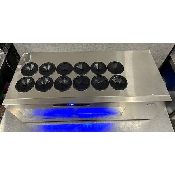 Scratch and Dent Summit Appliance STC12 12-Bottle Countertop Wine Cooler - 115V