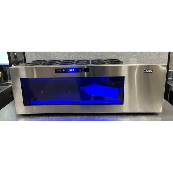 Scratch and Dent Summit Appliance STC12 12-Bottle Countertop Wine Cooler - 115V
