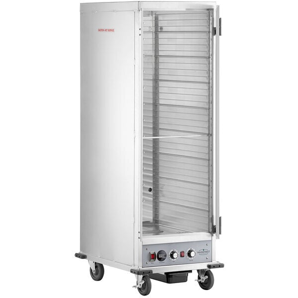 Scratch and Dent MainStreet Equipment CHP-1836I Full Size Insulated Heated Holding / Proofing Cabinet with Clear Door - 120V