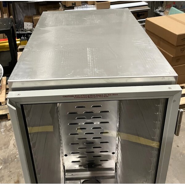 Scratch and Dent MainStreet Equipment CHP-1836I Full Size Insulated Heated Holding / Proofing Cabinet with Clear Door - 120V