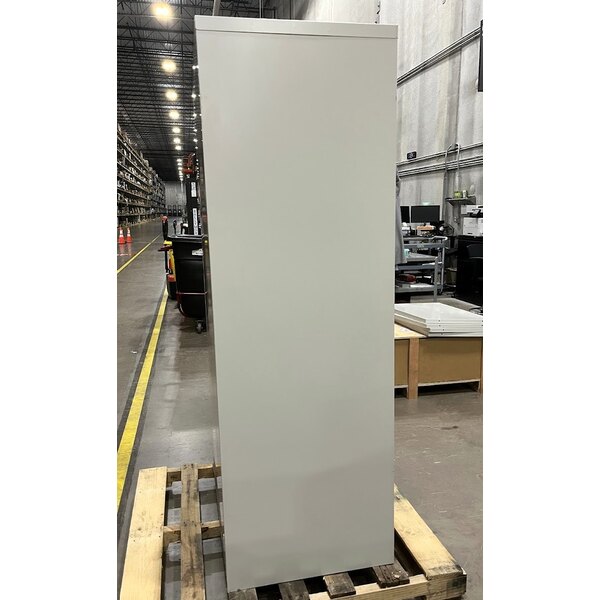 Scratch and Dent Hirsh 24" x 36" x 72" Light Gray Storage Cabinet with 4 Shelves - Assembled 22009