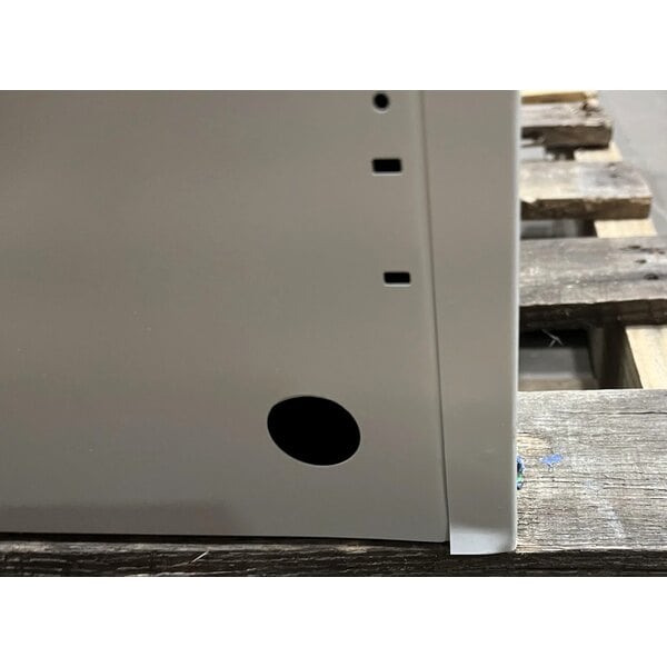 Scratch and Dent Hirsh 24" x 36" x 72" Light Gray Storage Cabinet with 4 Shelves - Assembled 22009