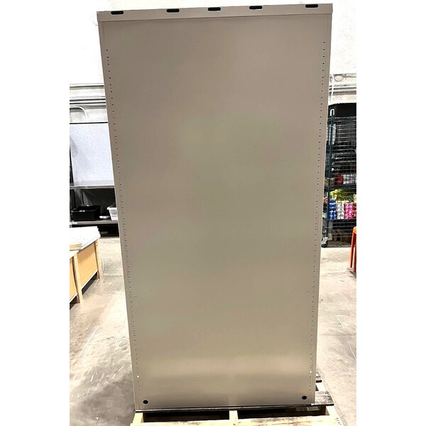 Scratch and Dent Hirsh 24" x 36" x 72" Light Gray Storage Cabinet with 4 Shelves - Assembled 22009